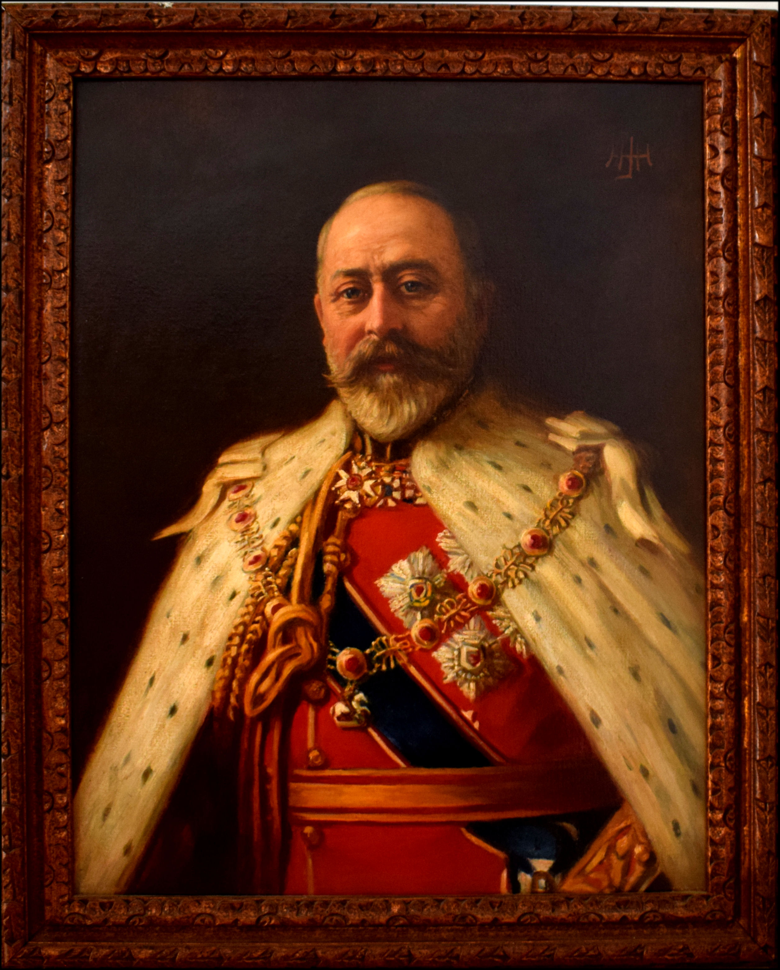Portrait of King Edward VII 1841 -1910 | Artware Fine Art